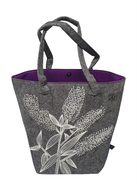 Jo Luping Design Tote Bag - Koromiko