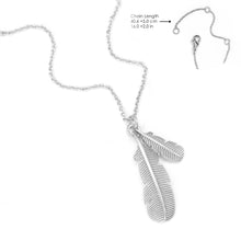 Load image into Gallery viewer, Little Taonga Huia Feather Necklace
