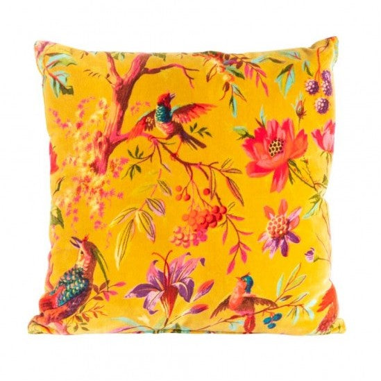Bird of Paradise Cushion Cover - Marigold