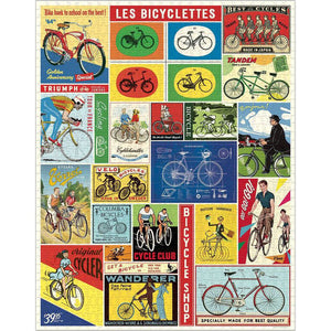 Cavallini & Co 1000pc Bicycle Puzzle