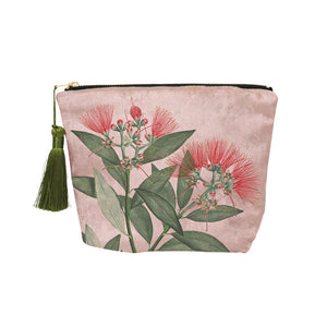 Vintage Botanical Cosmetic Bag