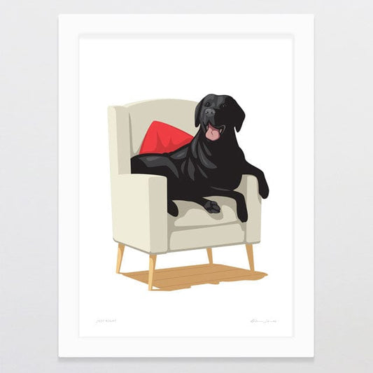 Glenn Jones Art Print - Just Right
