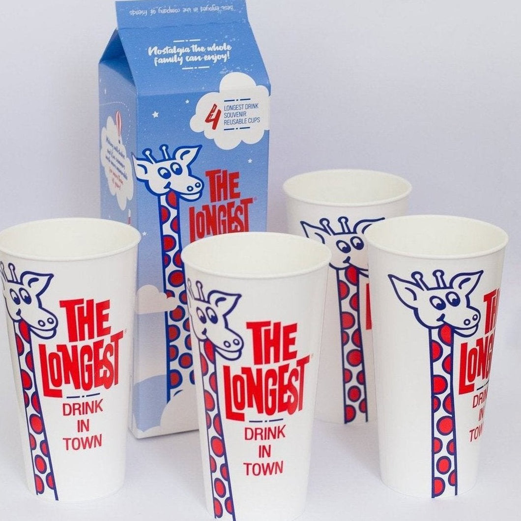 Longest Drink in Town Milkshake Cup Set