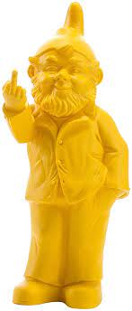 Gnome with Attitude - Yellow