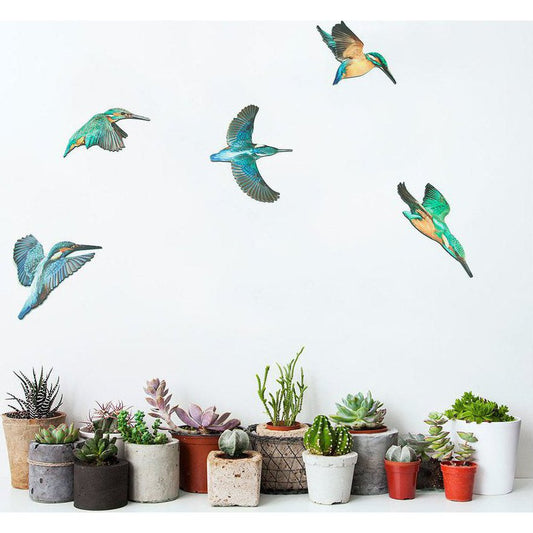 Crystal Ashley Wall Art Set - Kingfishers