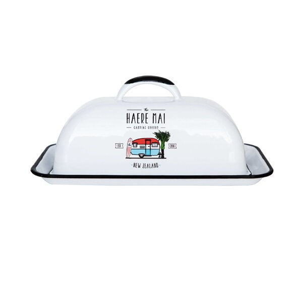 Butter Dish - White