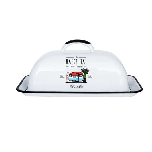 Butter Dish - White