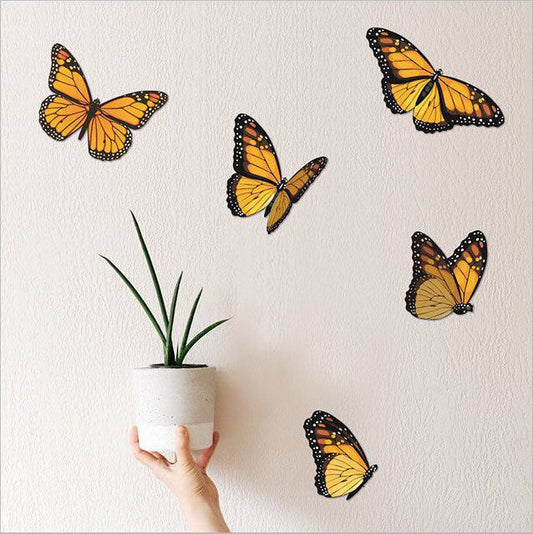 Crystal Ashley Wall Art Set - Monarch