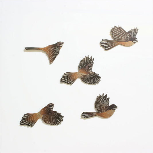 Crystal Ashley Wall Art Set - Fantails