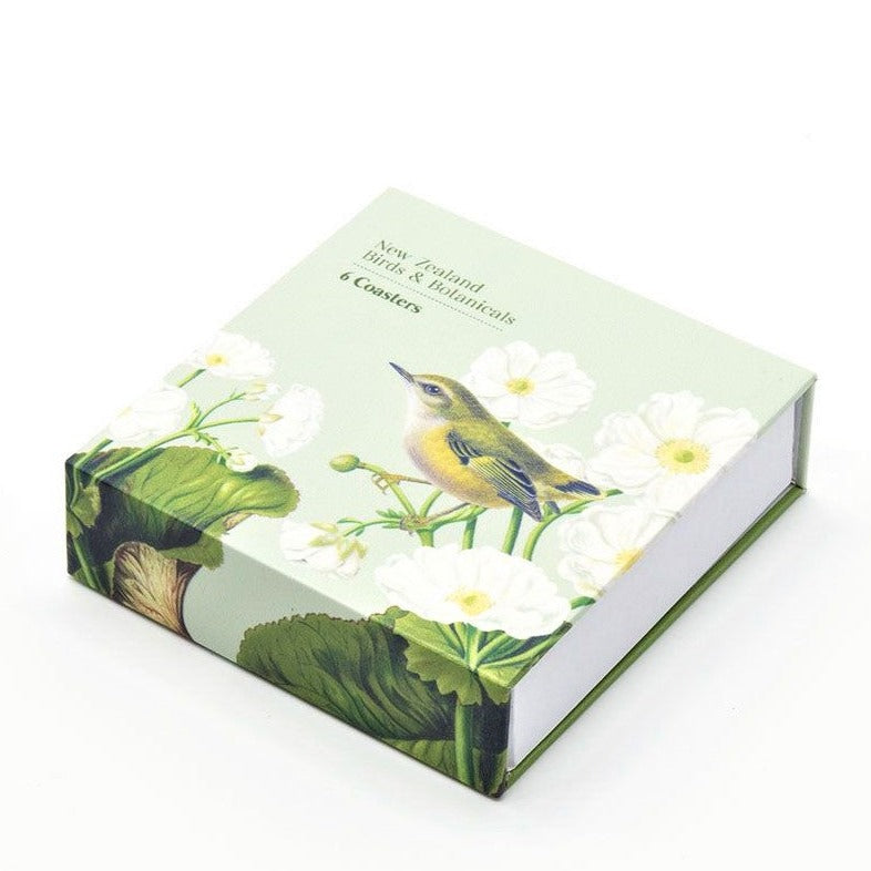 Coaster Set - NZ Birds & Botanicals